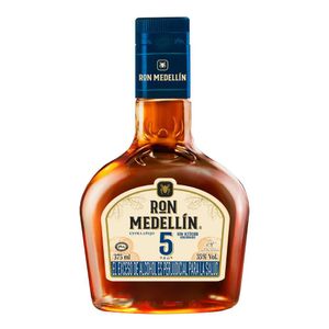 Ron MEDELLIN añejo sin azúcar 5 años media (375 ml)