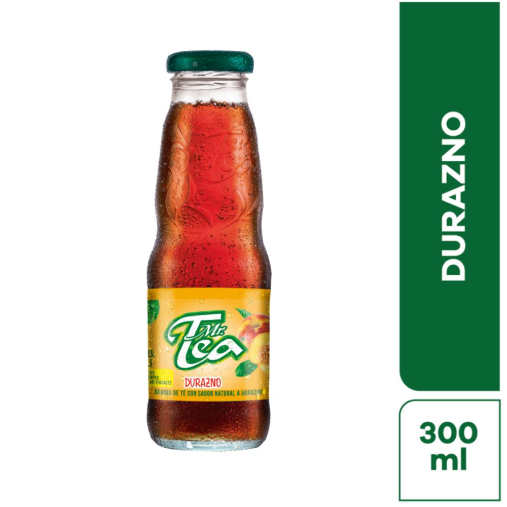 Té MR TEA Durazno Botella Vidrio (300  ml) img #1