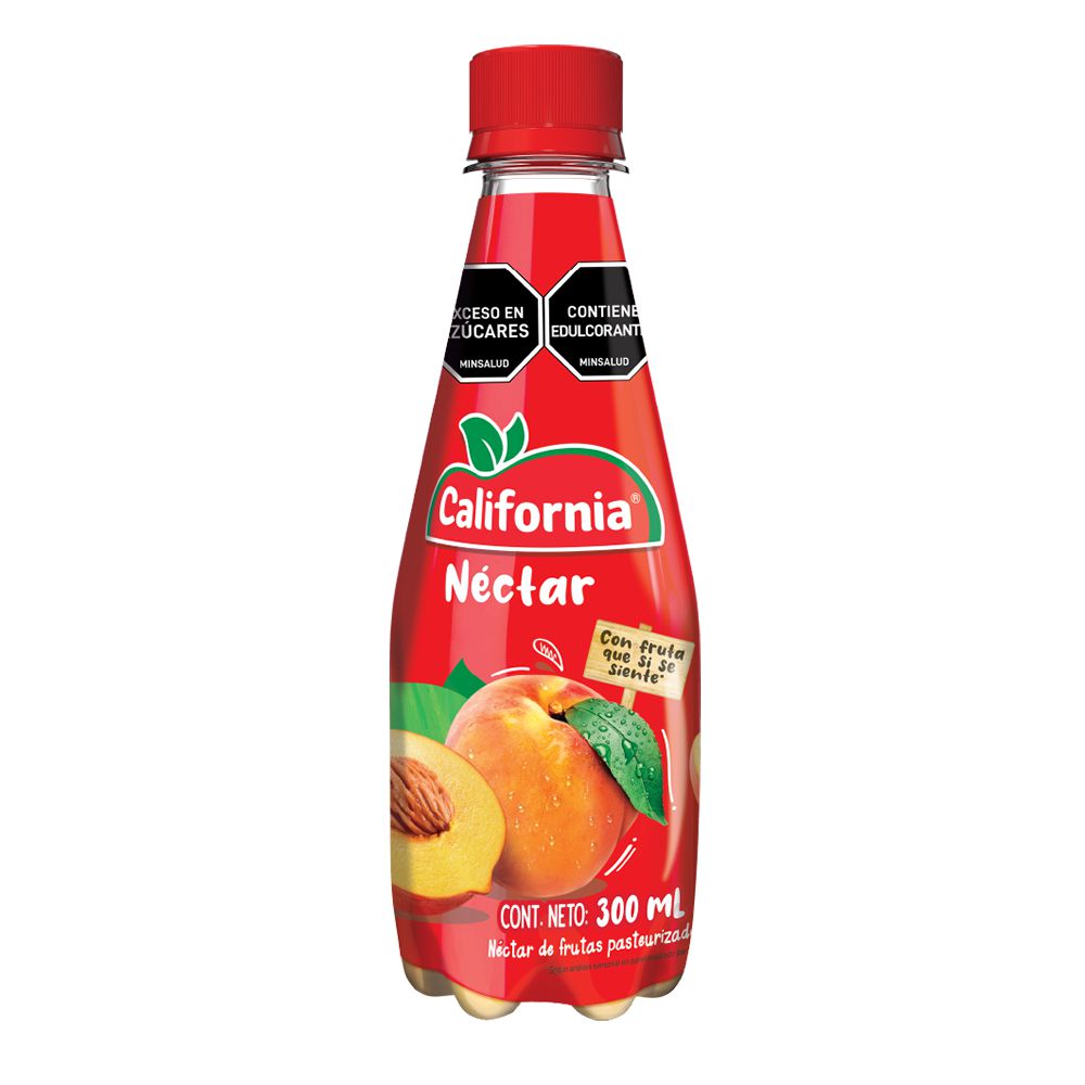 Néctar CALIFORNIA durazno botella (300  ml) img #1
