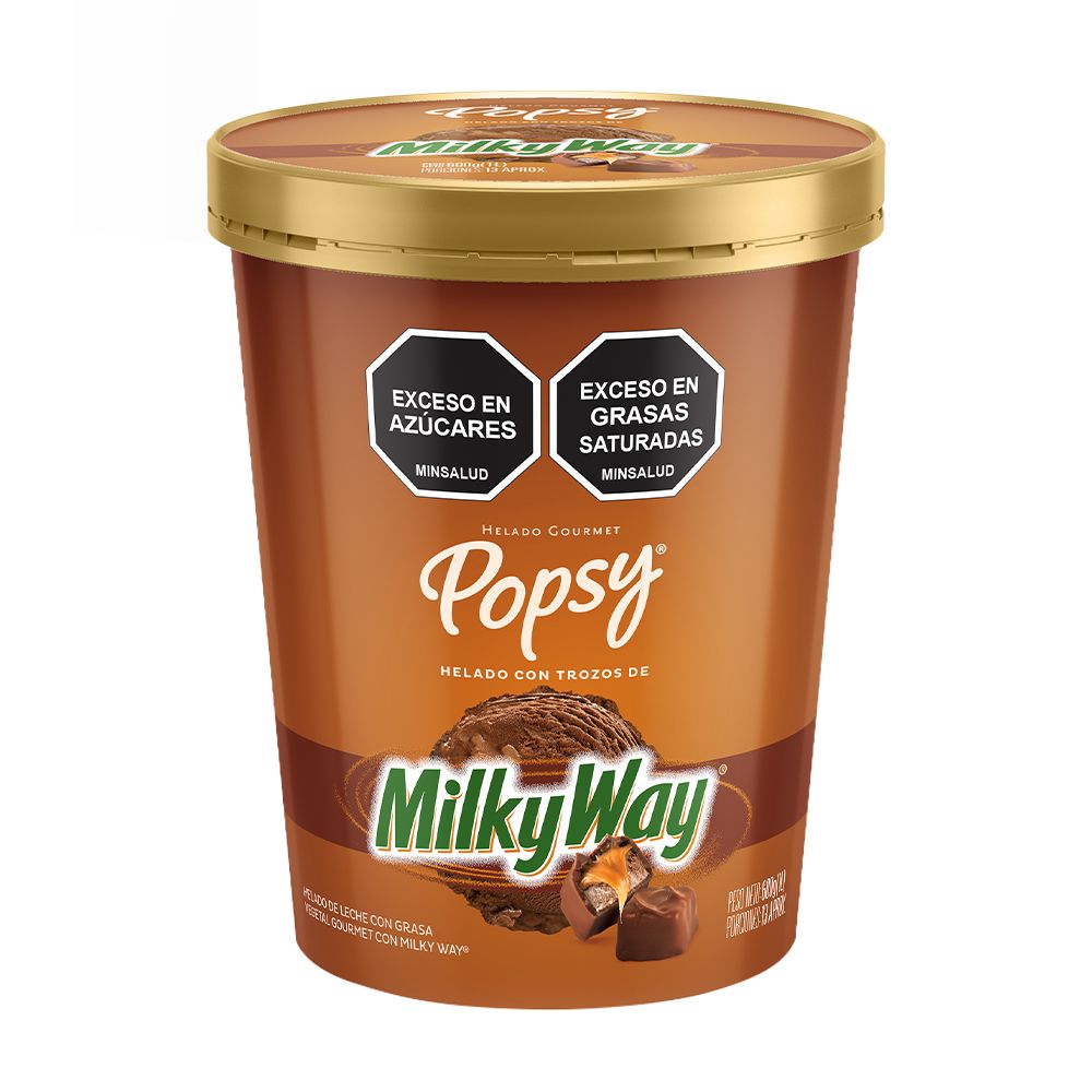 Helado POPSY con trozos de MilkyWay (600  gr) img #1