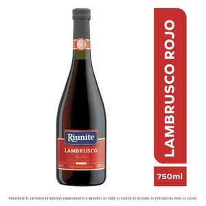 Vino espumoso RIUNITE lambrusco tinto Otra Cepa (750 ml)