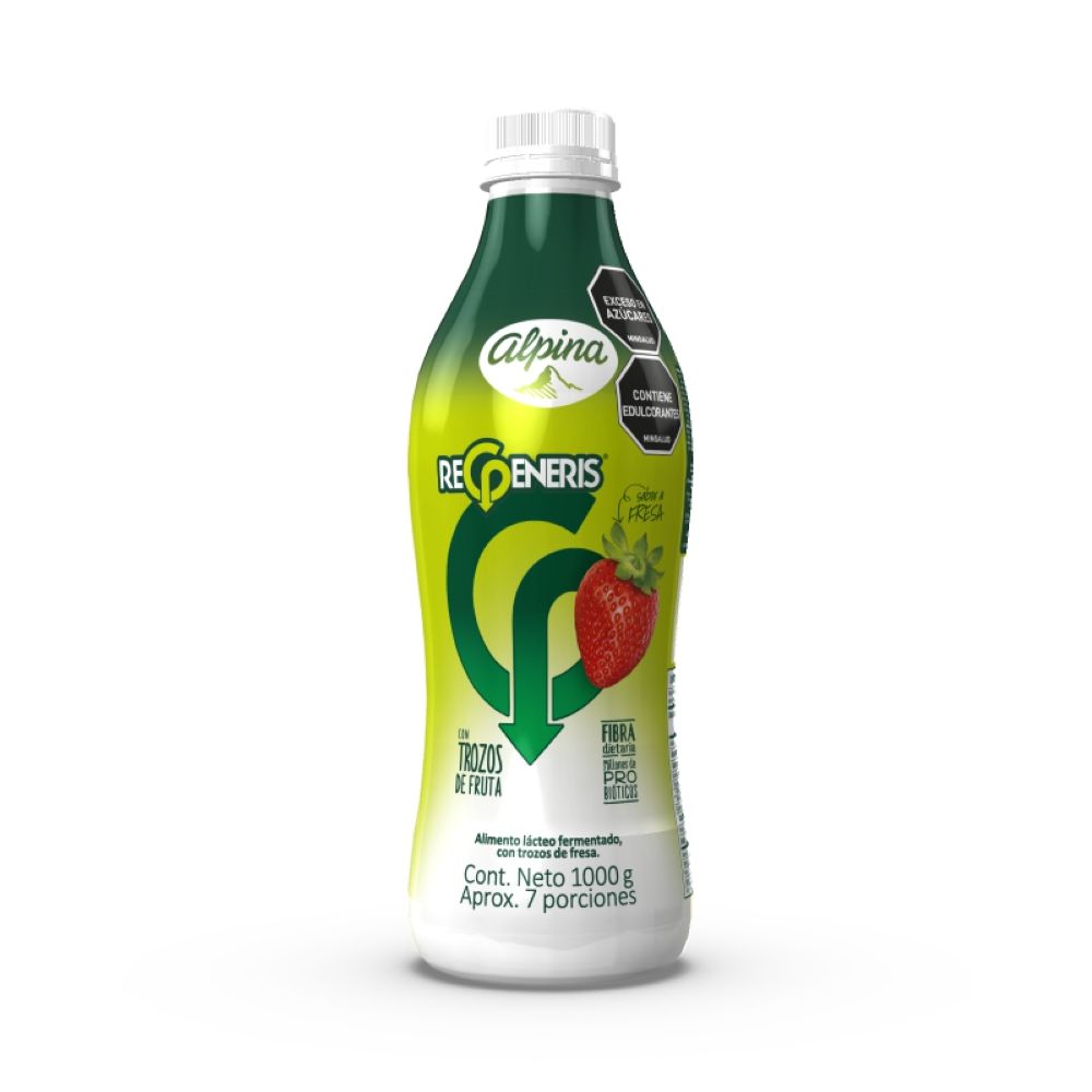 Yogurt REGENERIS fresa botella (1000  gr) img #1