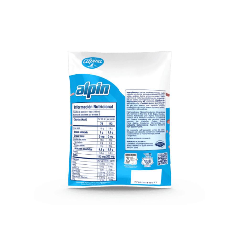 Alpin fresa ALPINA bolsa x6und 180ml (1080  ml) img #2