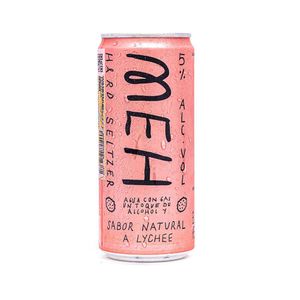 Coctel MEH hard seltzer lychee (295 ml)