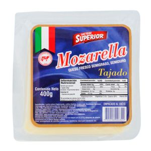 Queso SUPERIOR tajado (400 gr)