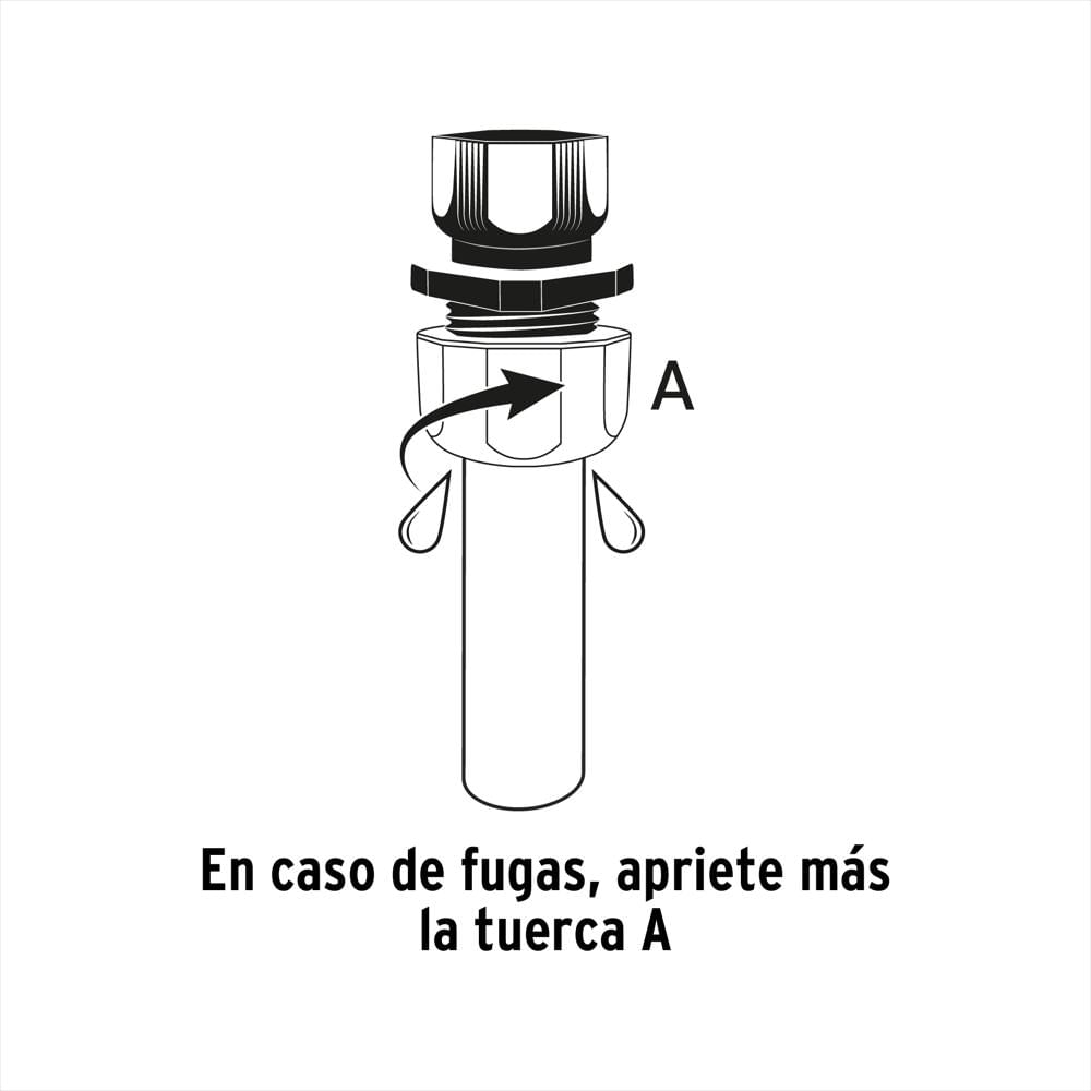 Conector Plástico Hembra Manguera 1/2'' Abs Truper Ajustable img #4