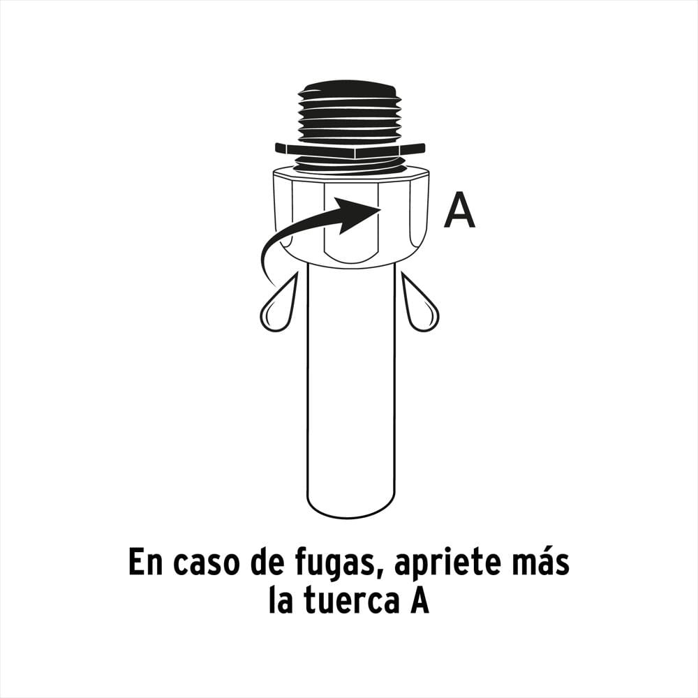 Conector Plástico Macho Manguera 1/2'' Abs Truper Ajustable img #4
