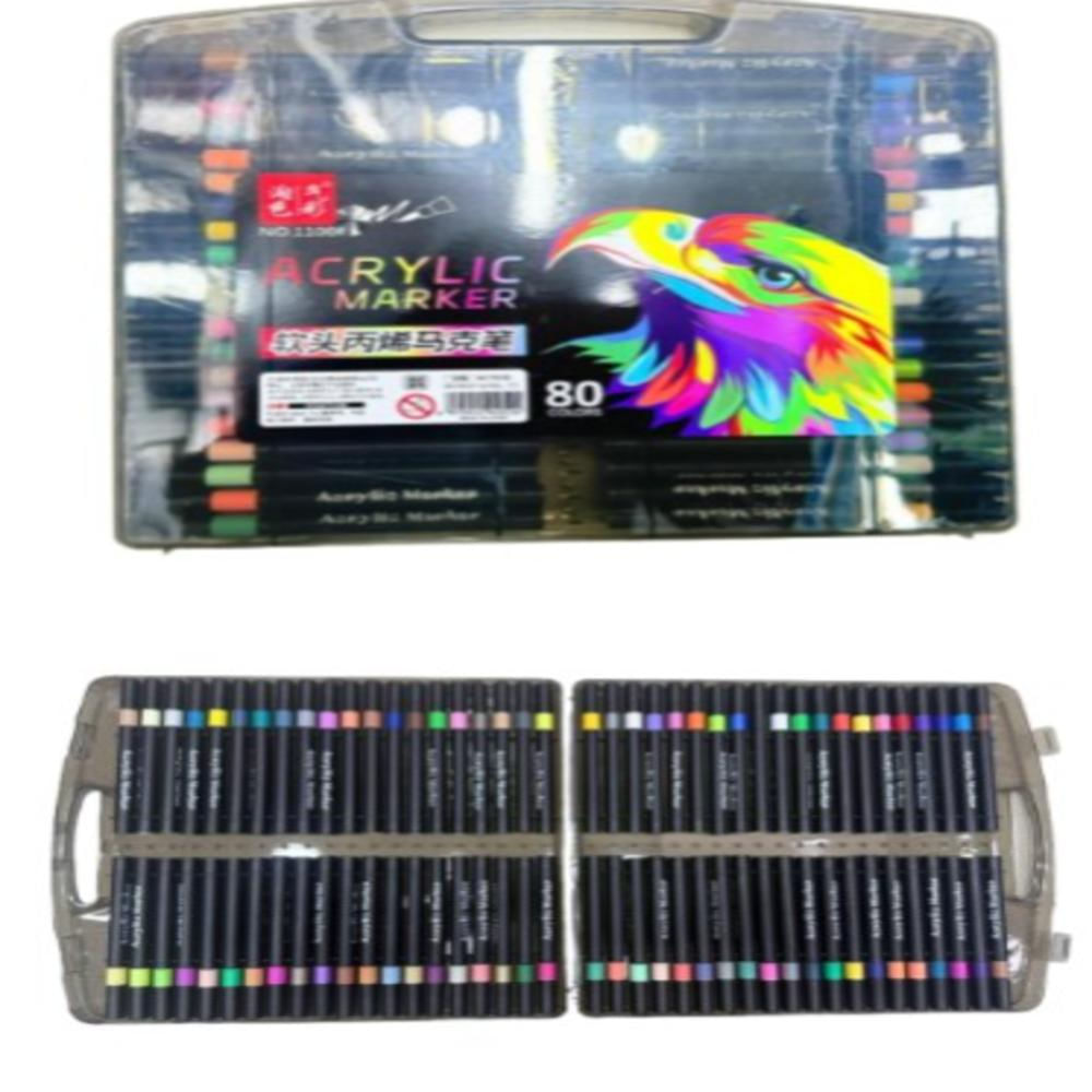 Marcadores Acrilicos X80 img #1