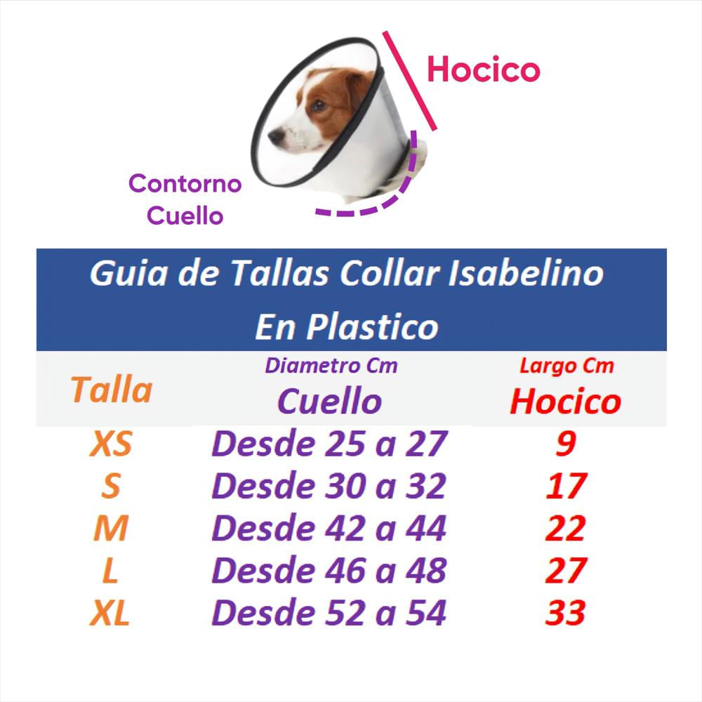 Collar Isabelino Plastico Talla S img #2