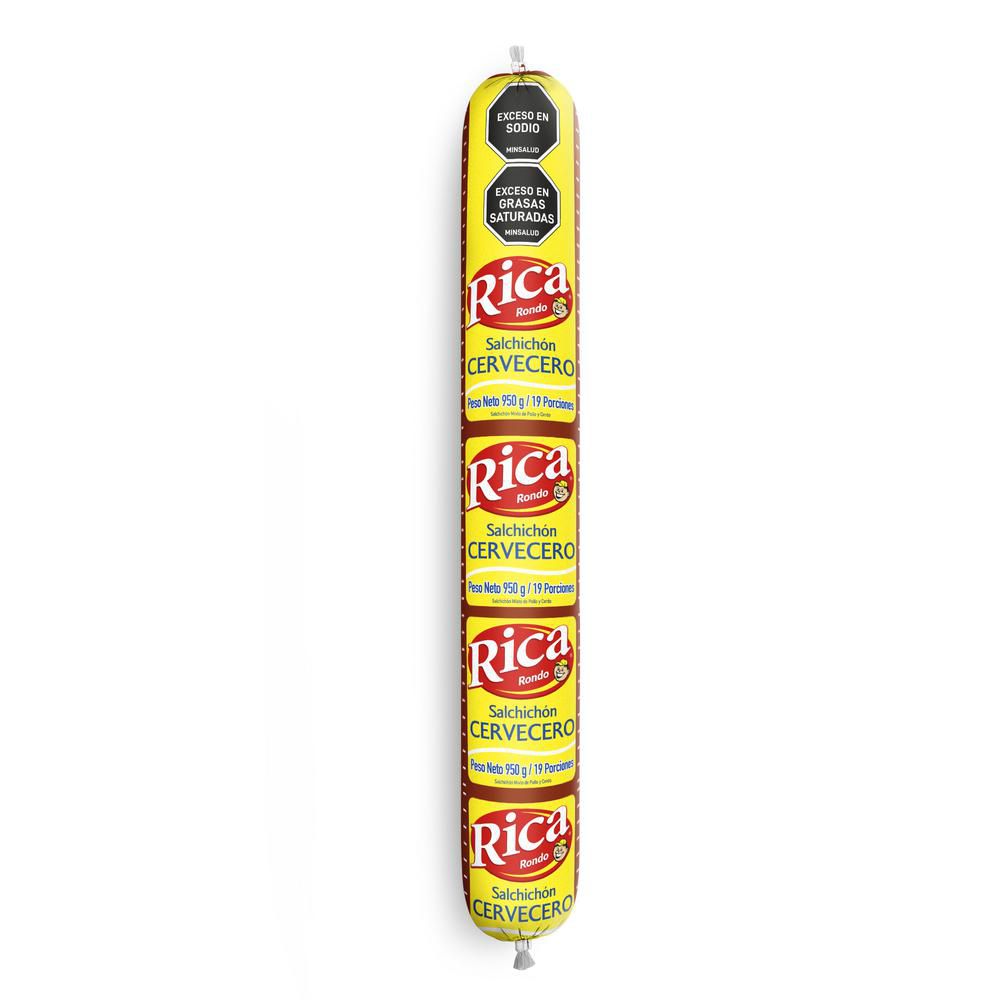 Salchichon Cervecero RICA 950  gr img #1