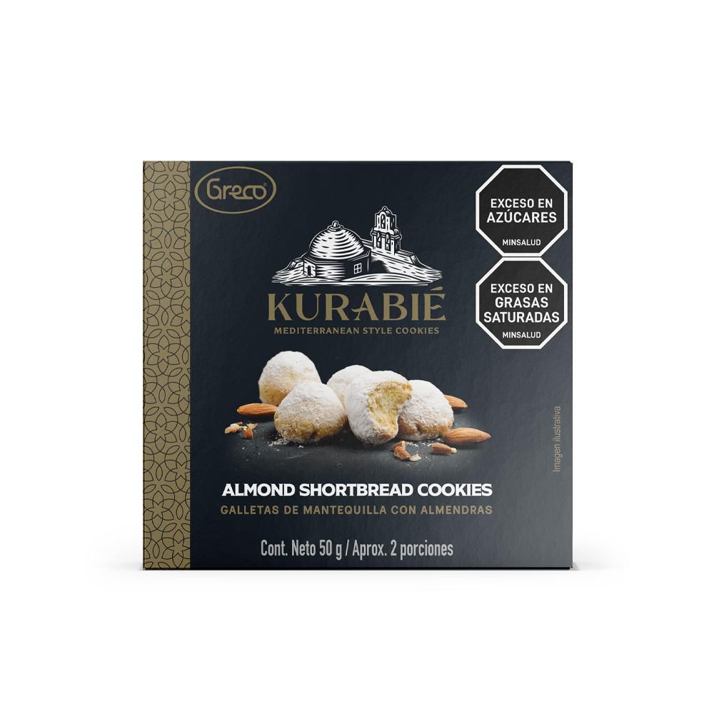 Galletas KURABIE mantequilla con almendras (50  gr) img #1