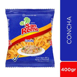 Pastas SAN REMO corta conchas (400 gr)