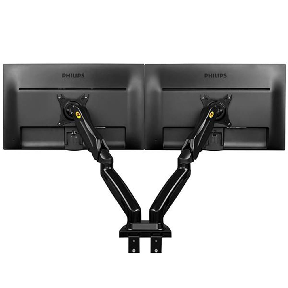 Soporte North Bayou F160 para 2 TV Monitor 17-27 Pulg Negro img #2