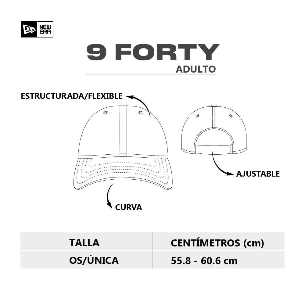 Gorra New Era Basic Collection 9Forty Rosado img #5