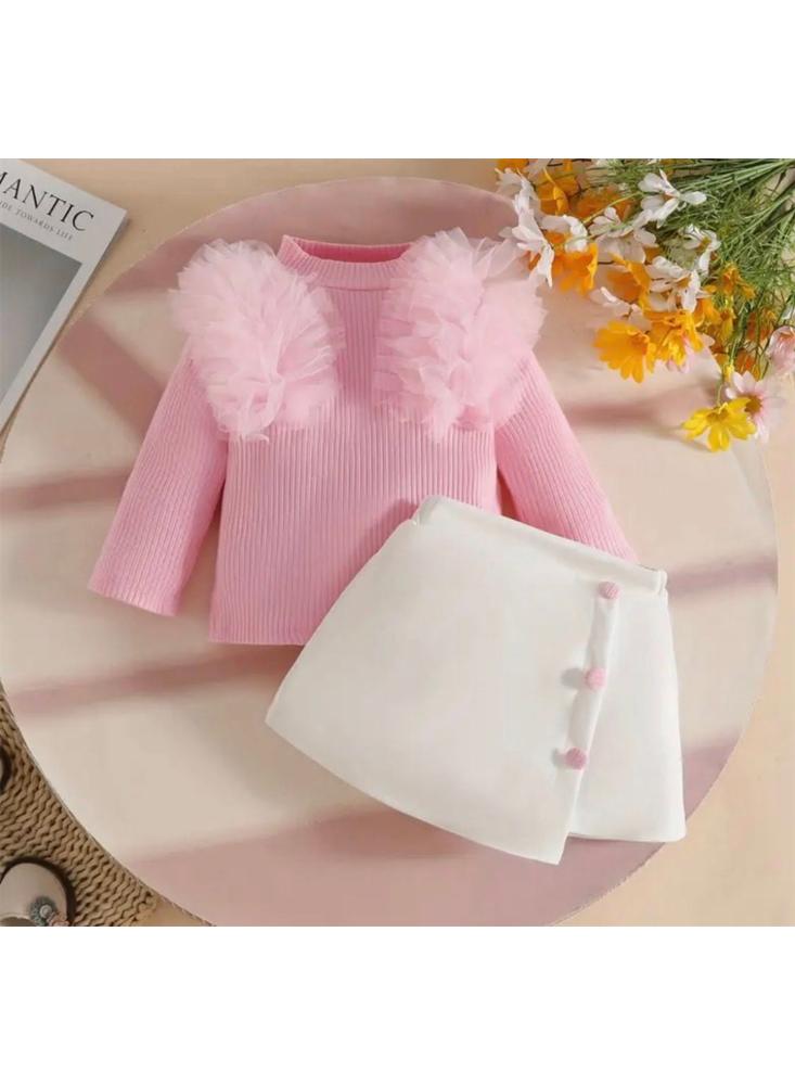 Conjunto Niña Falda Corta img #3