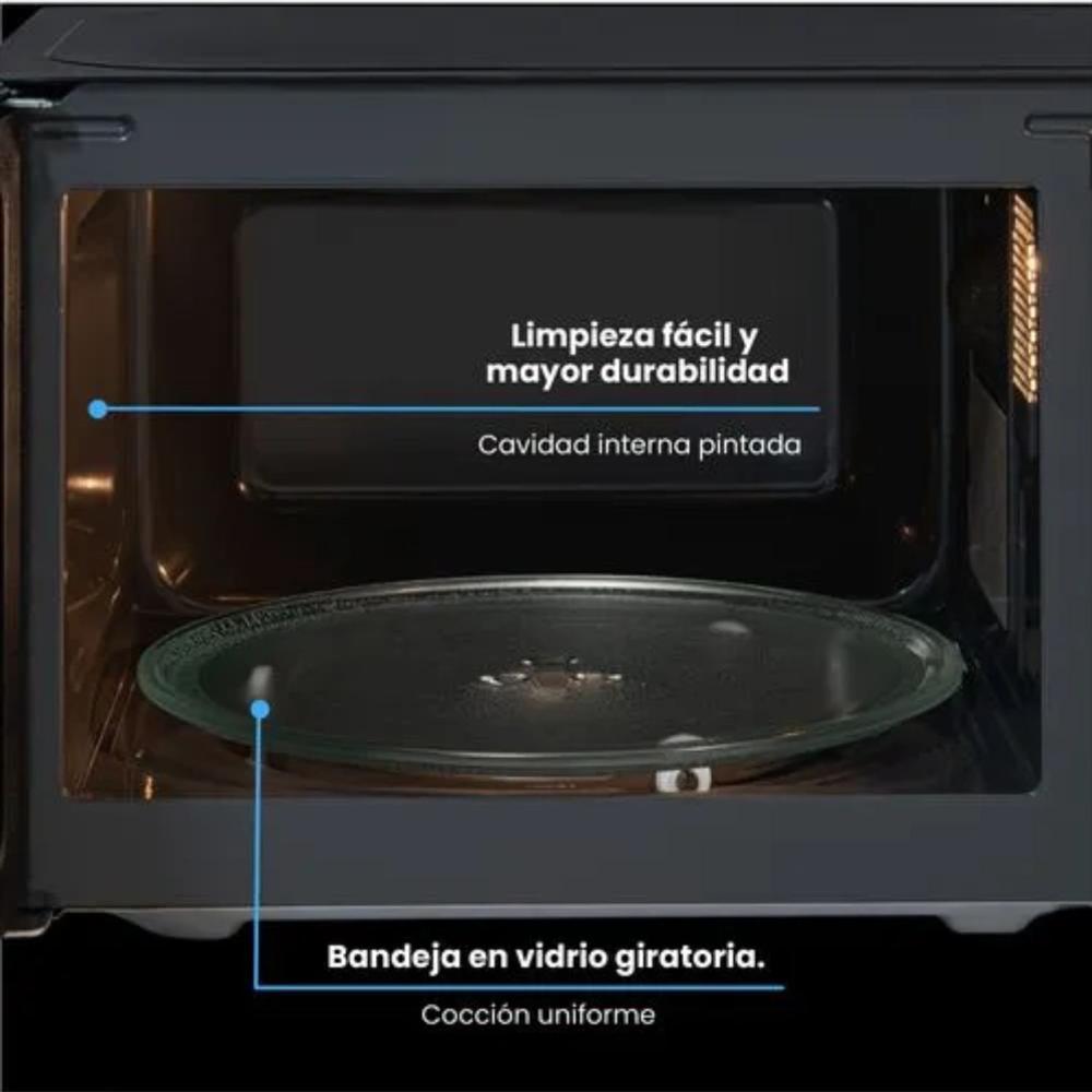 Horno Microondas Challenger 20 Litros Hm8008 Negro img #4