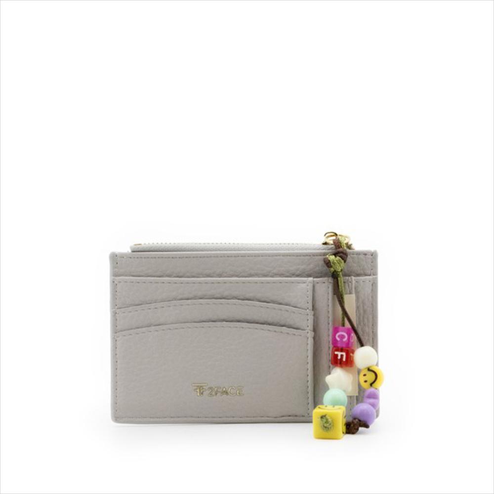Billetera Tipo Tarjetero Con Charm Face2face Jp2682684gr img #1