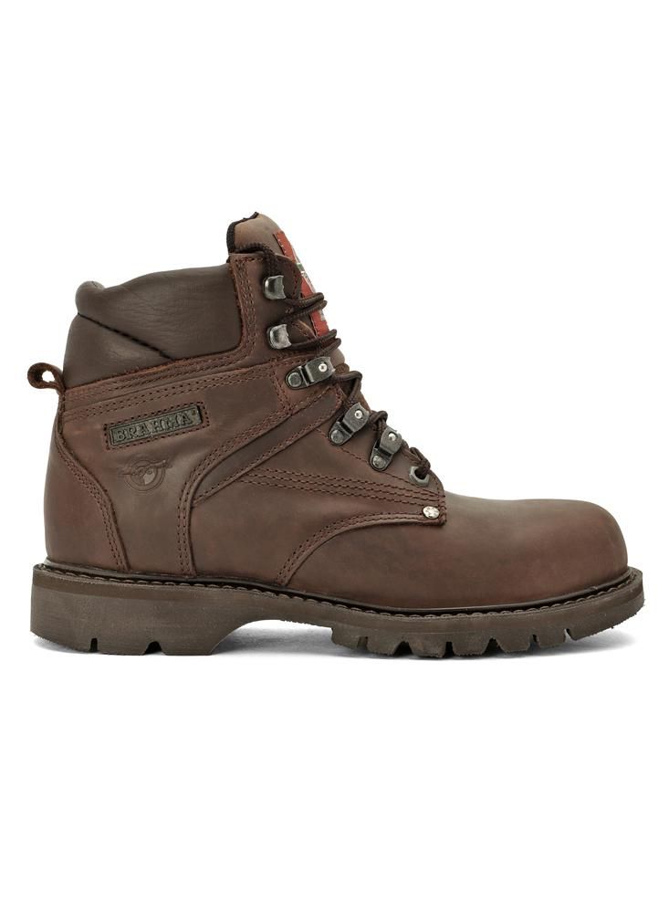 Botas Hombre Brahma  FX4707PAR Textil Cuero Sin protección agua BRAHMA img #2