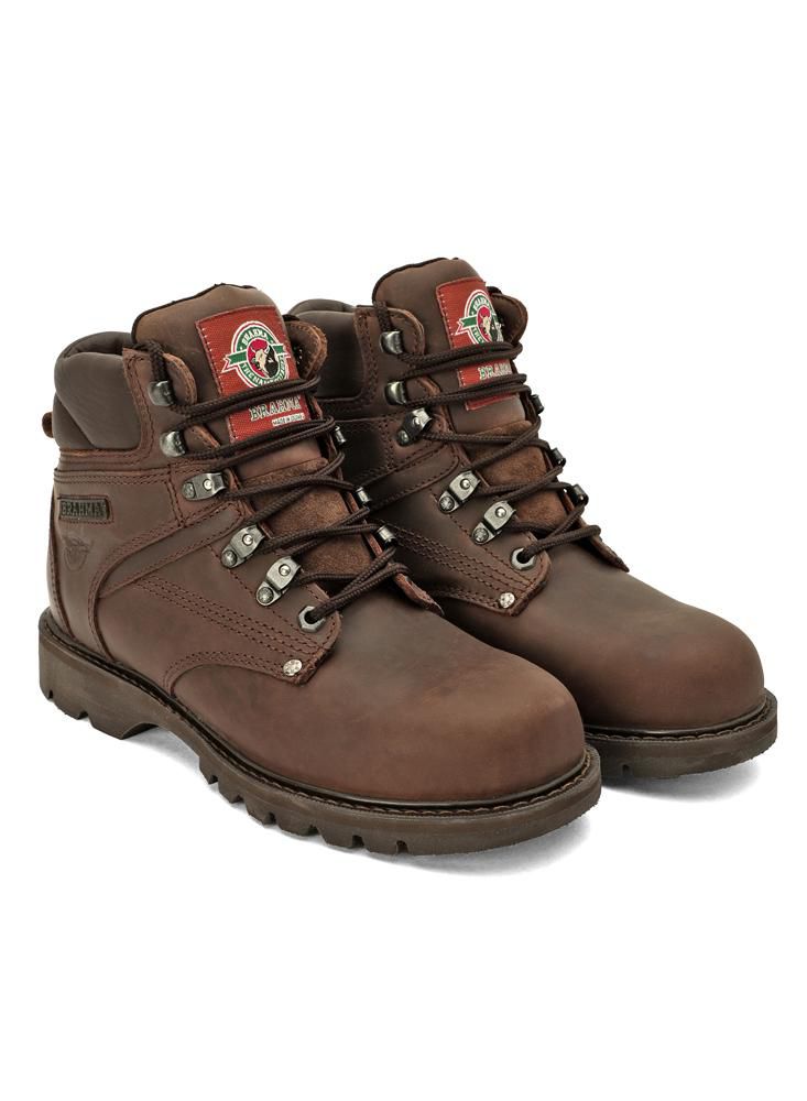 Botas Hombre Brahma  FX4707PAR Textil Cuero Sin protección agua BRAHMA img #3