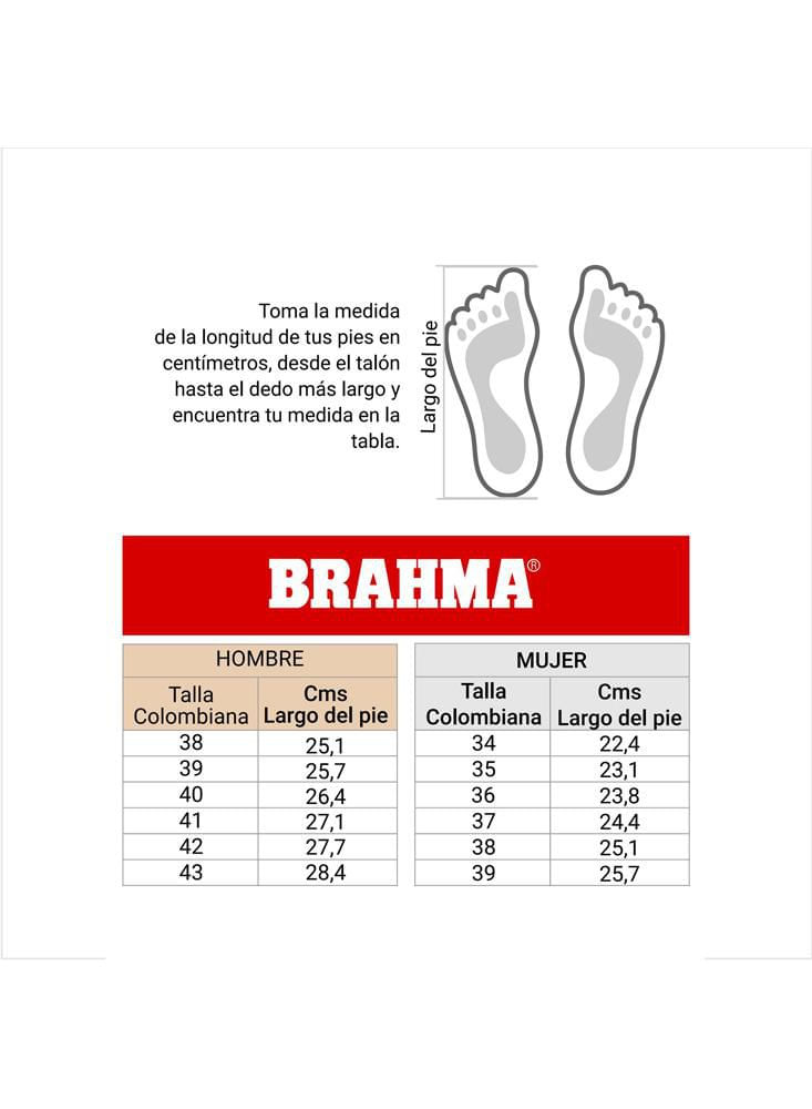 Botas Hombre Brahma  FX4707PAR Textil Cuero Sin protección agua BRAHMA img #8