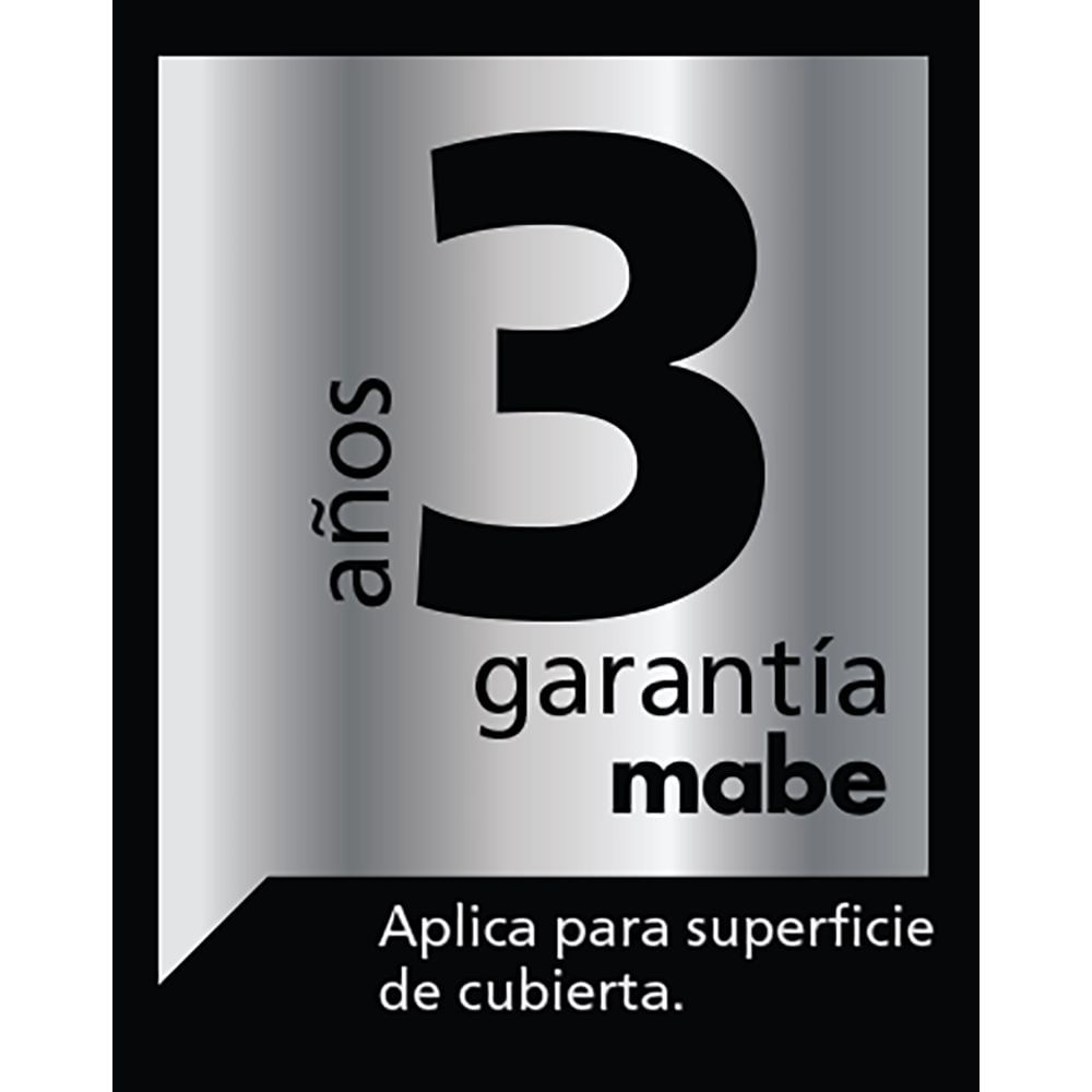 Cubierta MABE 53.000 x 9.500  4 puestos Gas natural CMG6044KM img #5