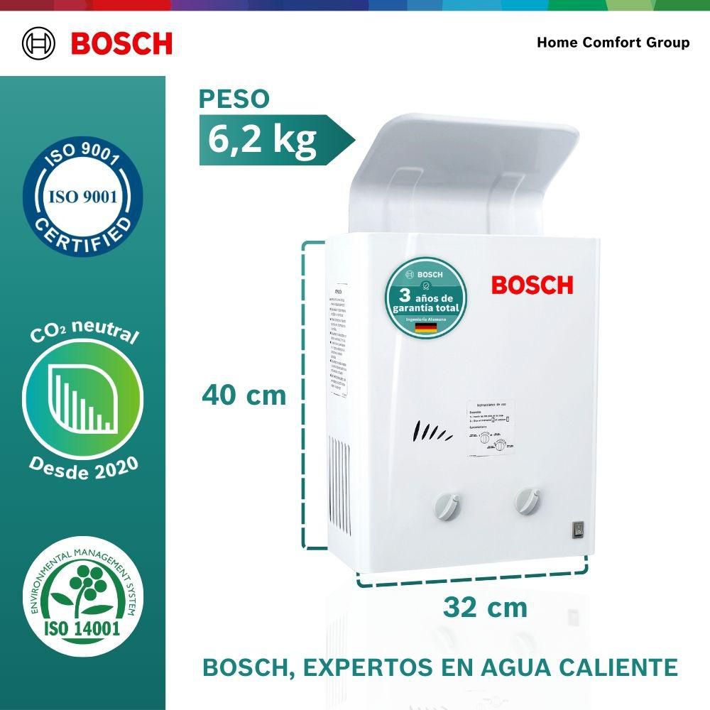 CALENTADOR 5.5L GN TIRO NAT BOSCH 771640205 img #4