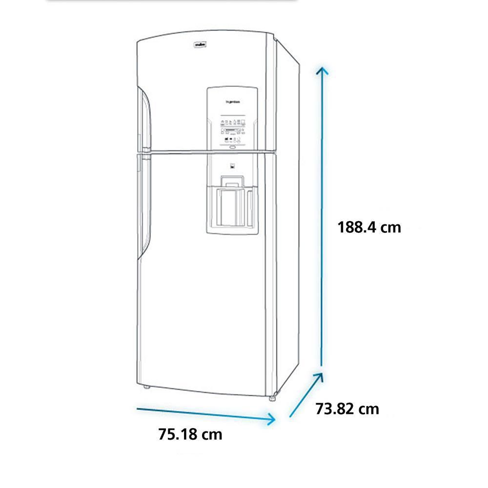 Nevera MABE No Frost  510 L  RMS510IBBQX0 img #2