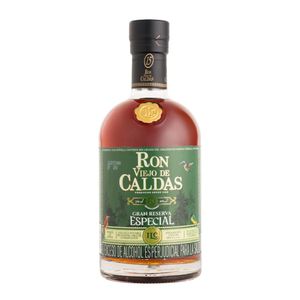 Ron VIEJO DE CALDAS gran reserva especial 15 años botella (750 ml)