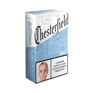 Cigarrillos CHESTERFIELD White cajetilla (20 und)