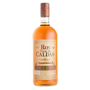 Ron VIEJO DE CALDAS botella tradicional vidrio (1000 ml)