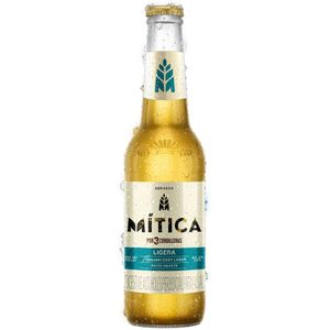 Cerveza Mitica BNR300 Unid Ligera Mítica Ligera Botella 300ml Sixpack (300 ml)