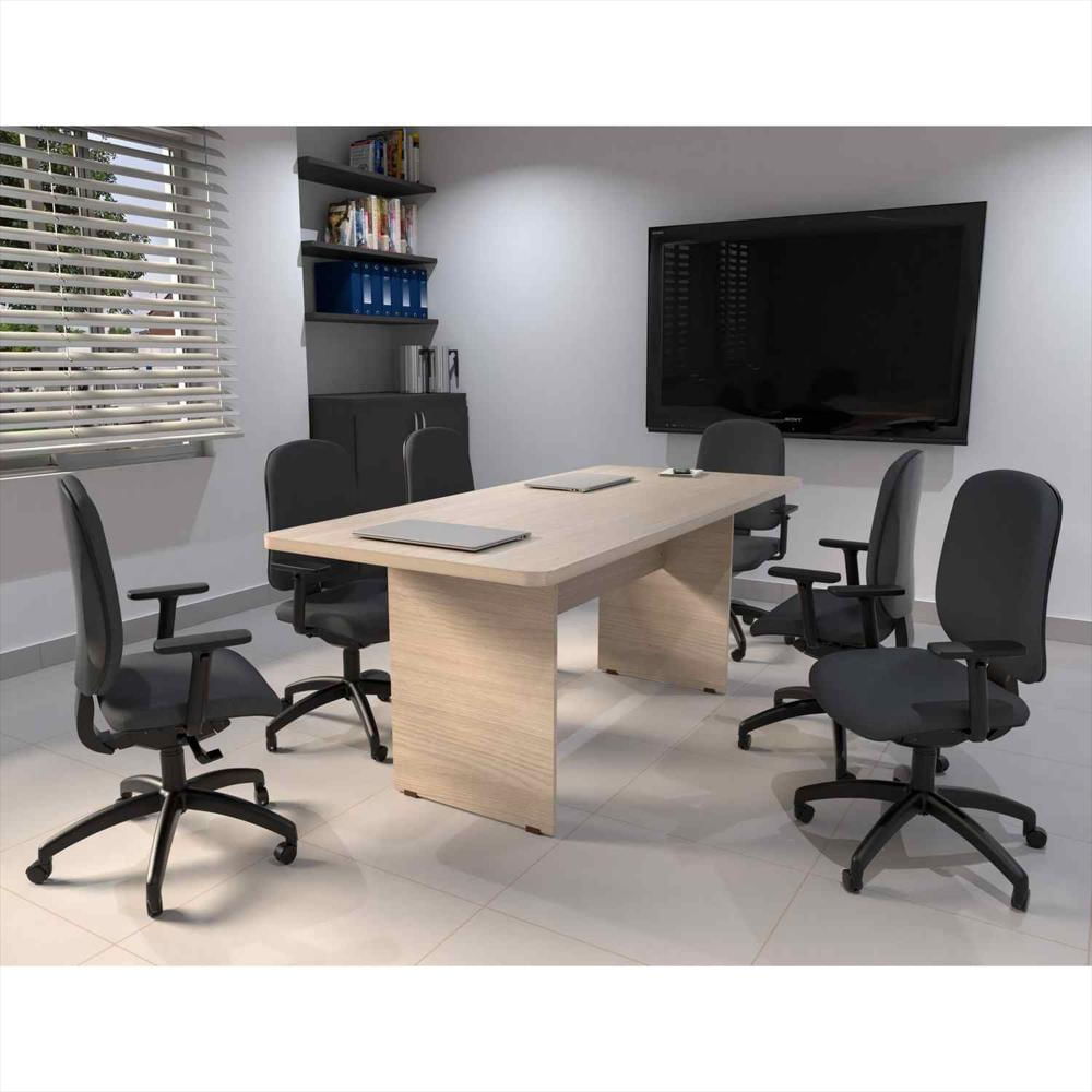 Mesa De Juntas Workforce Arena 180 Cm Rectangular Para 4 A 6 Puestos img #2