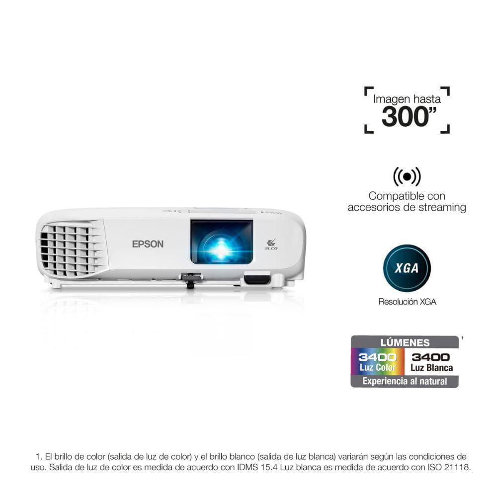 Proyector  EPSON PowerLite Powerlite  E20 img #2