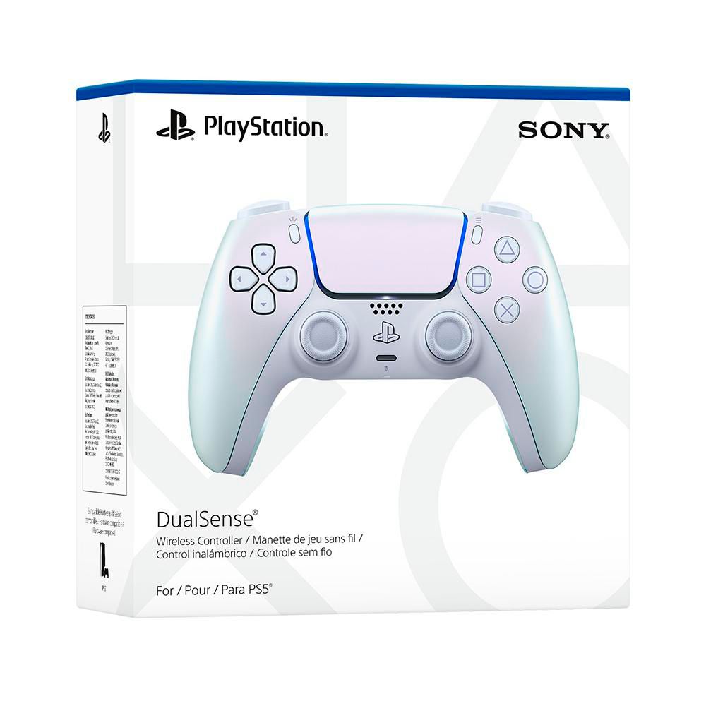 Control Ps5 Dualsense Cromado Perla  Dualsense Cromado Perla Blanco img #6