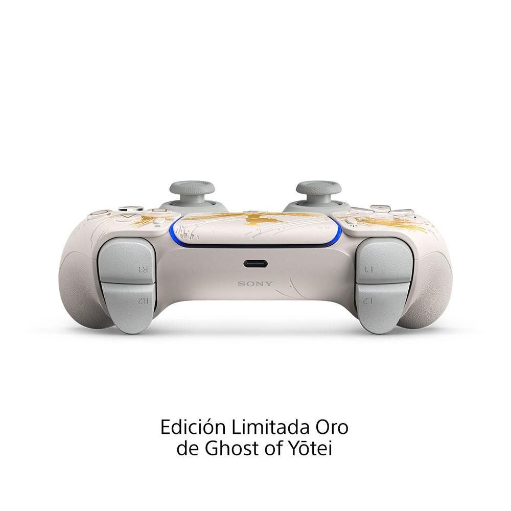 Control Ps5 Dualsense Ghost Of Yotei  SIN REF Blanco Dorado img #5