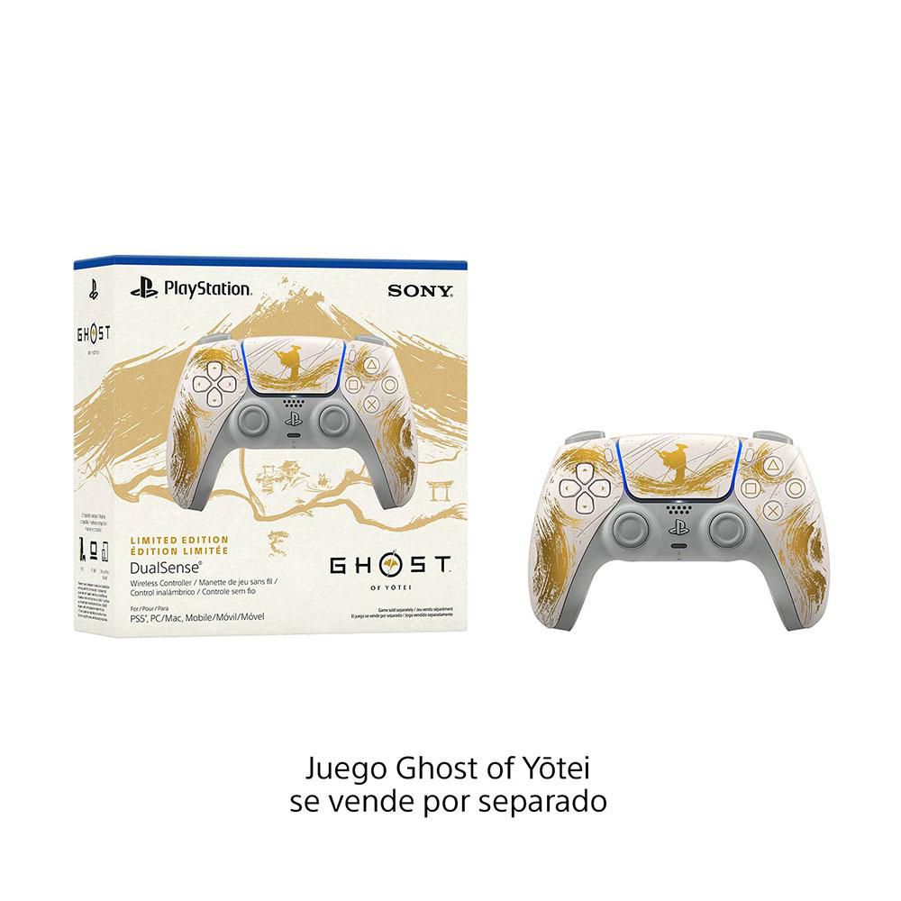 Control Ps5 Dualsense Ghost Of Yotei  SIN REF Blanco Dorado img #6
