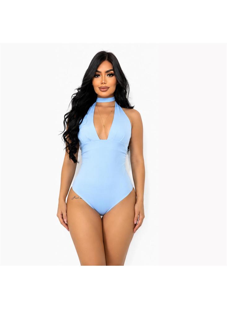 Body Cuello Rib Escote Profundo Elegante img #1