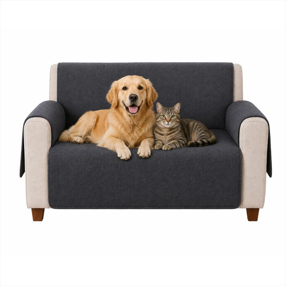 Forro Protector Sofa 2 Puestos Azul Oscuro img #1
