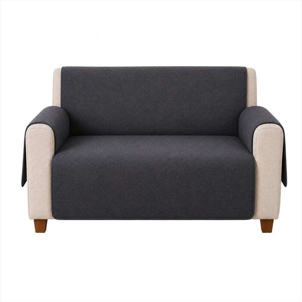 Forro Protector Sofa 2 Puestos Azul Oscuro img #4