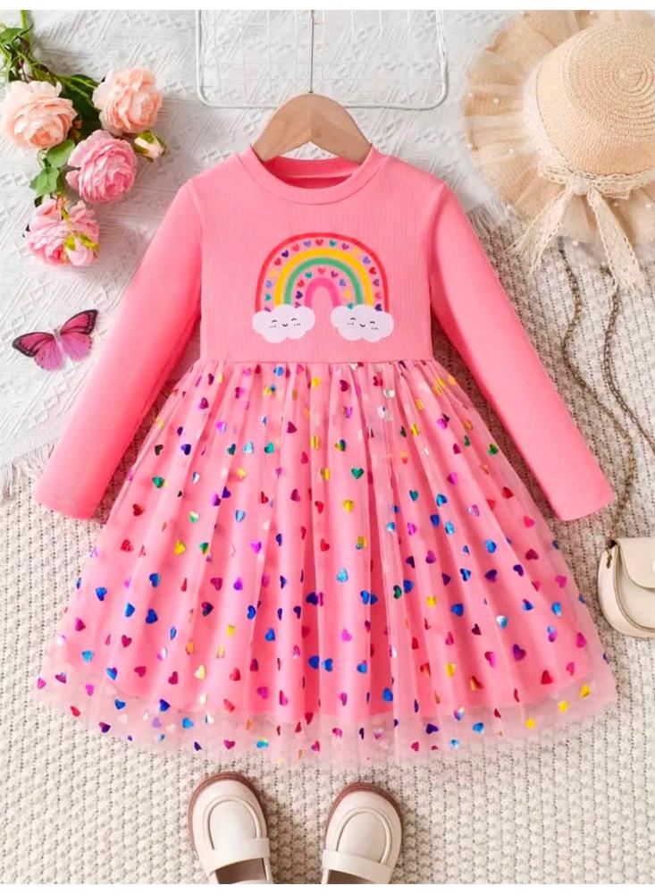 Vestido Niña Arcoiris img #2