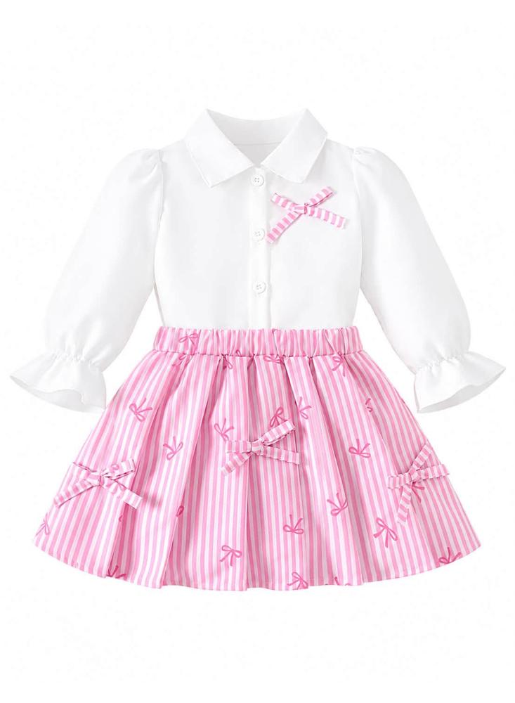 Conjunto Niña Rayas img #1