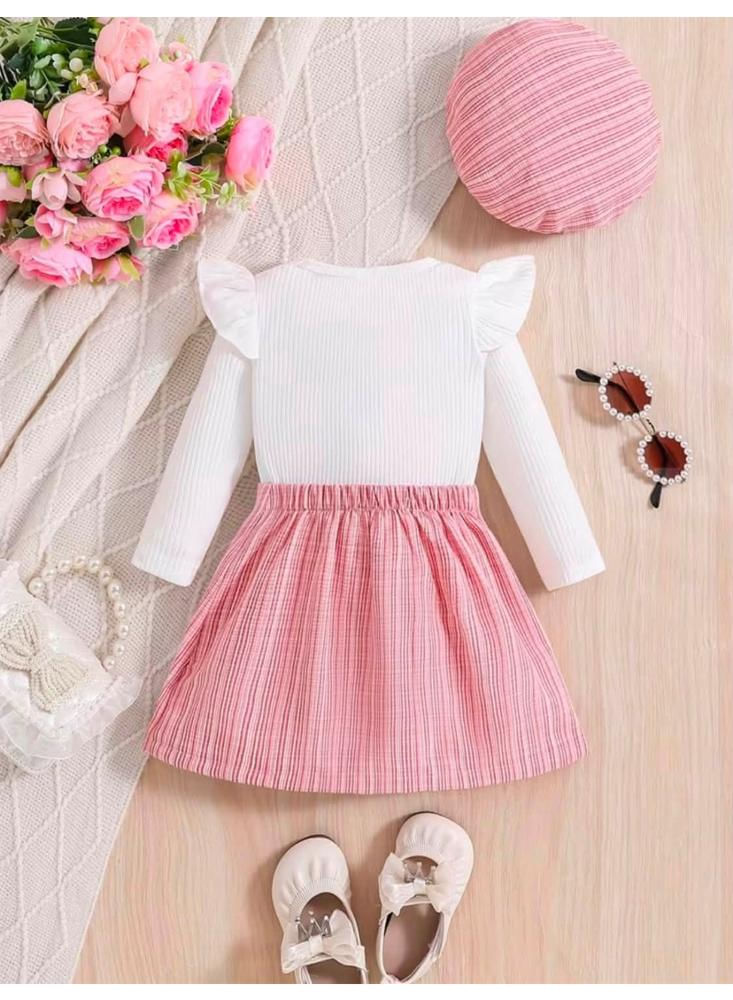 Conjunto Niña Con Boina img #3