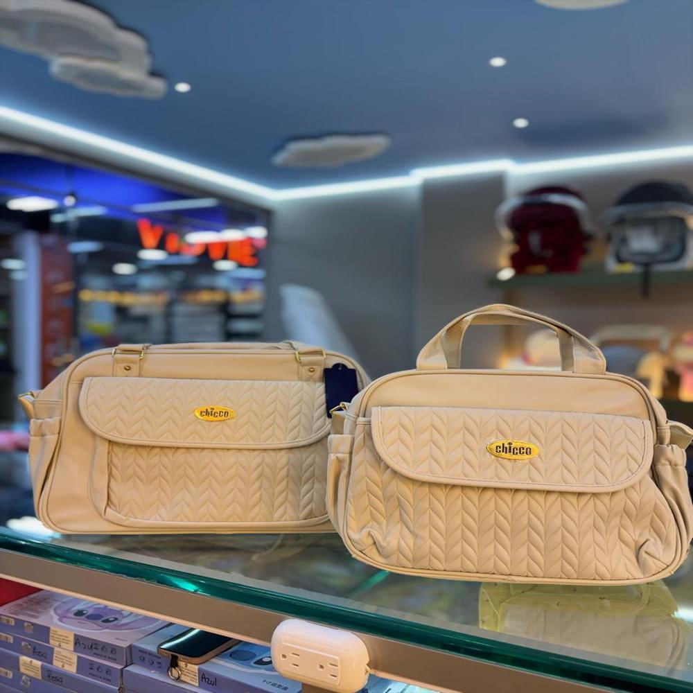 Mochila Pañalera Chicco Blanco Perla img #2