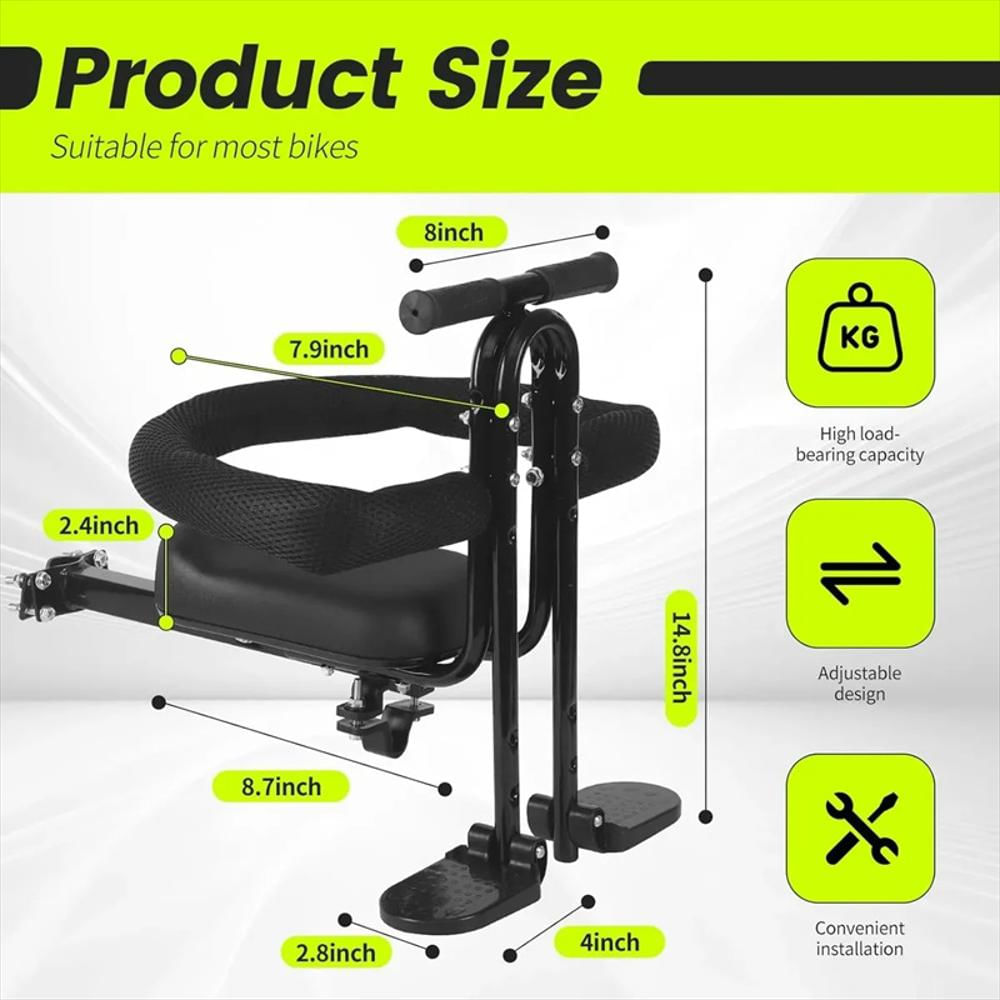 Silla Porta Bebé Para Bicicleta img #2