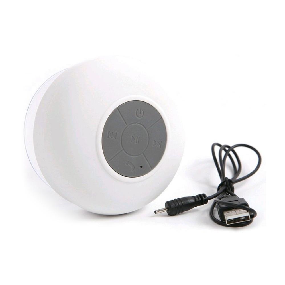 Combo 2 Parlantes Bluetooth A Prueba De Agua Blanco img #3