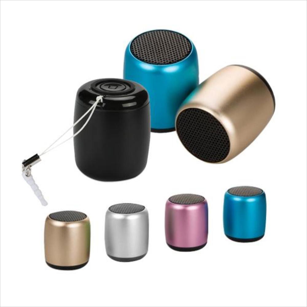 Mini Parlante Bluetooth Plateado img #4