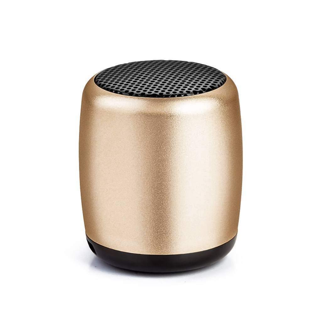 Mini Parlante Bluetooth Dorado img #1