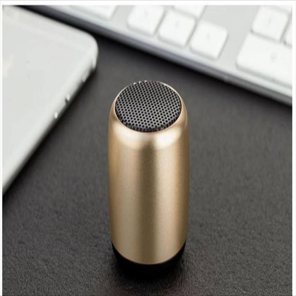 Mini Parlante Bluetooth Dorado img #2