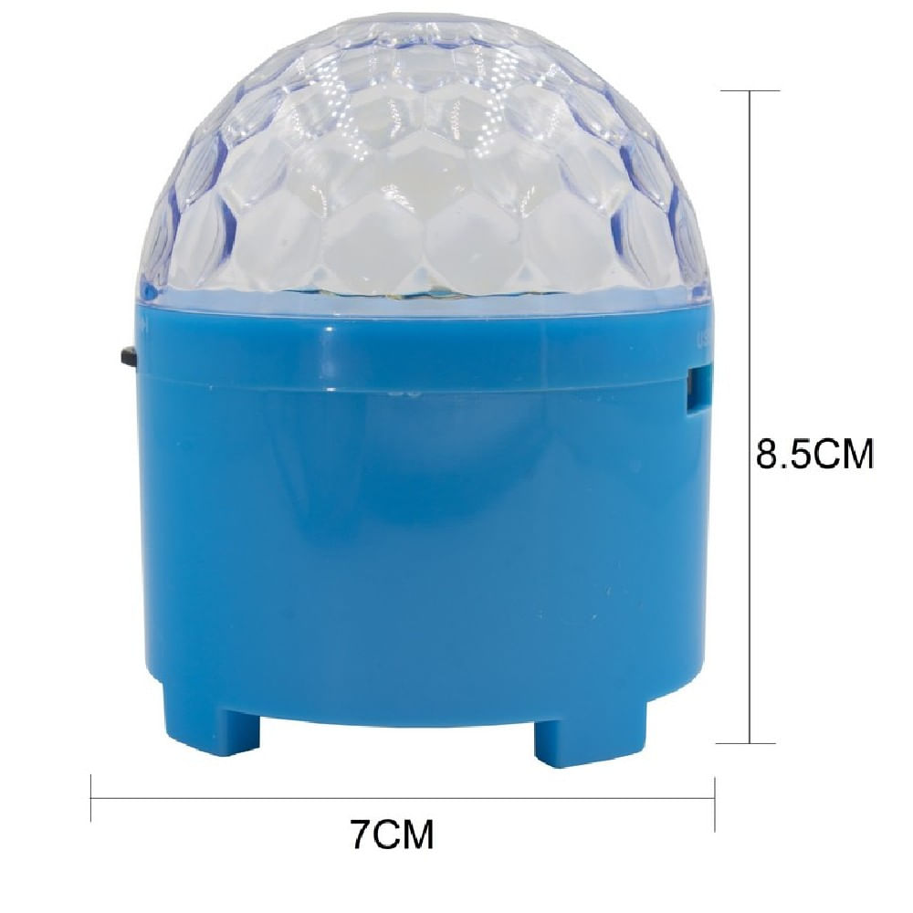 Parlante Recargable Radio Fm Usb Micro Sd Celular Azul img #5