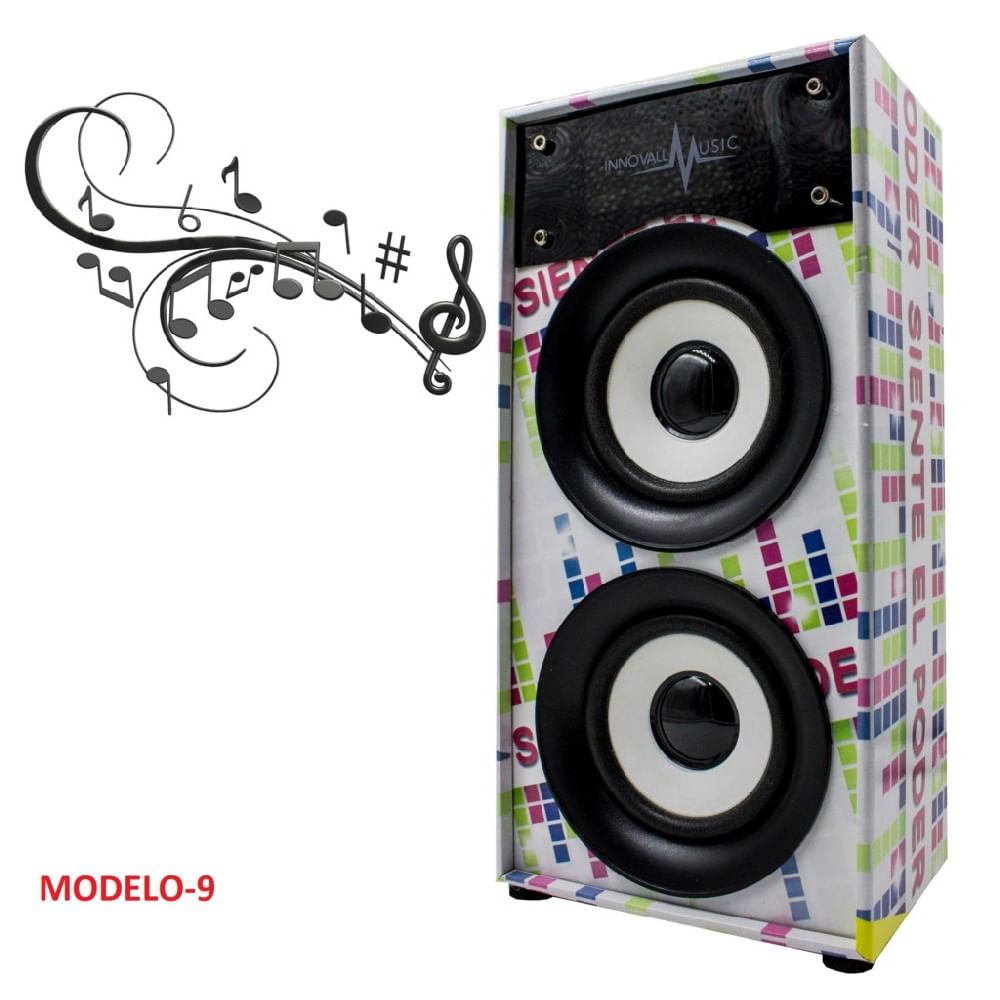 Parlante Bluetooth Recargable 10W Modelo 9 img #1